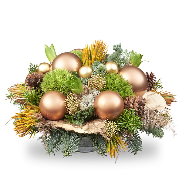 Familie kerststuk